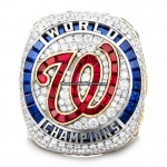 2019 Washington Nationals World Series Ring/Pendant (C.Z. Logo/Premium)